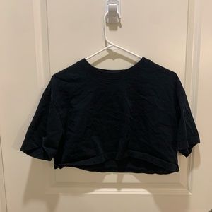 Zara Black Crop Top